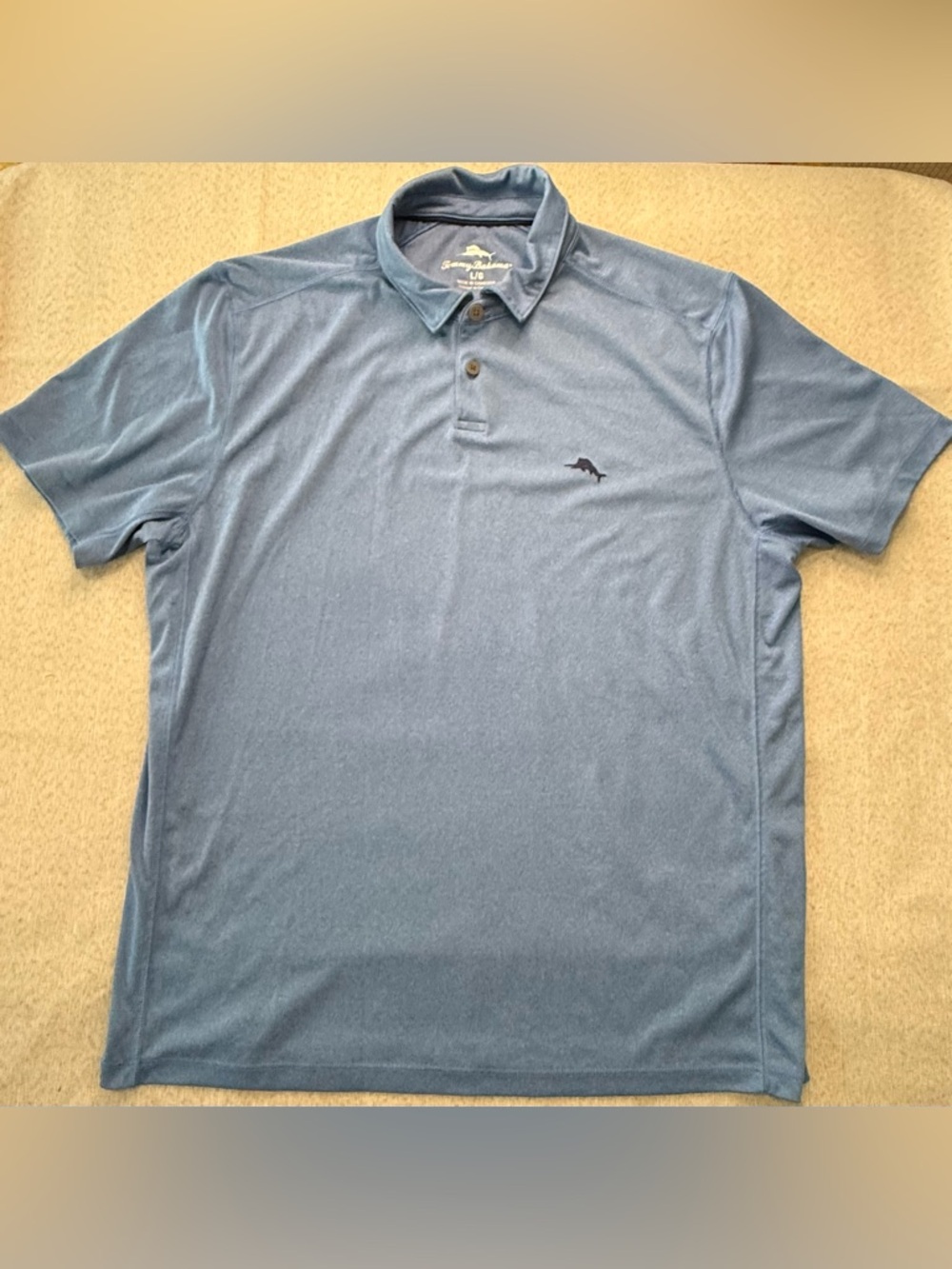 Tommy Bahama IslandZone Performance Polo - Heathered Blue - Size‎ L